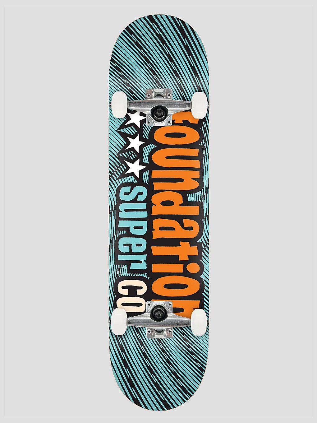 Foundation 3 Star 7.8" Skateboard Deck orange kaufen