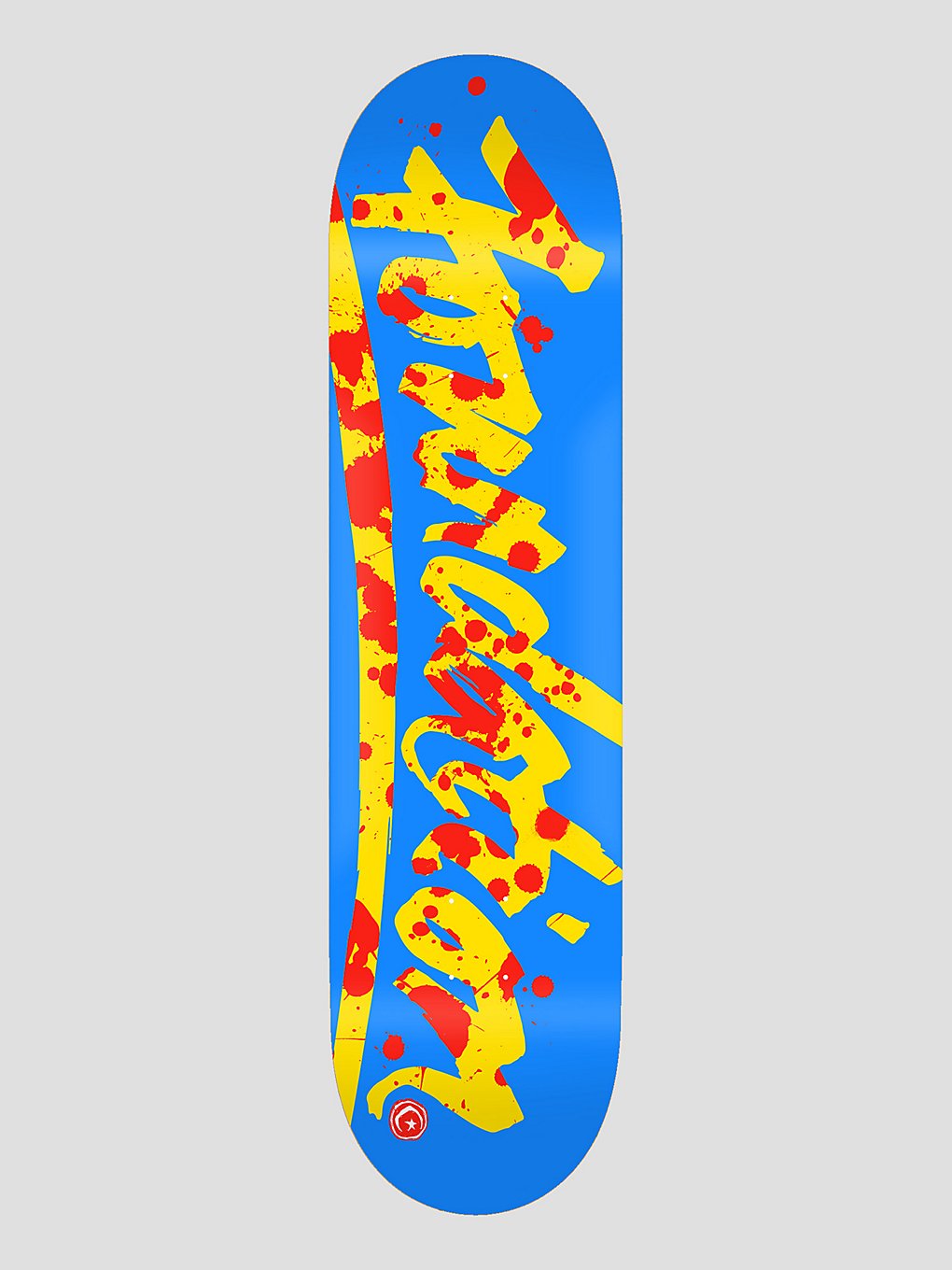 Foundation Script Fade 8.25" Skateboard Deck blue kaufen