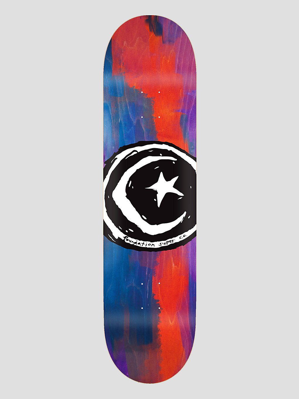 Foundation Star & Moon Dyed 8" Skateboard Deck various stains kaufen