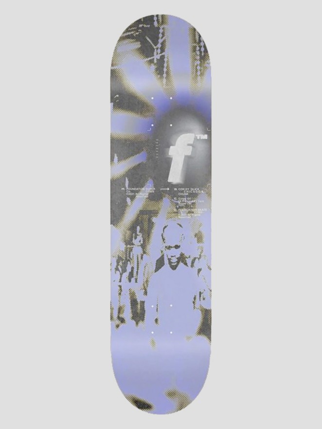 Foundation Glick Chunk 8.25″ Skateboard Deck