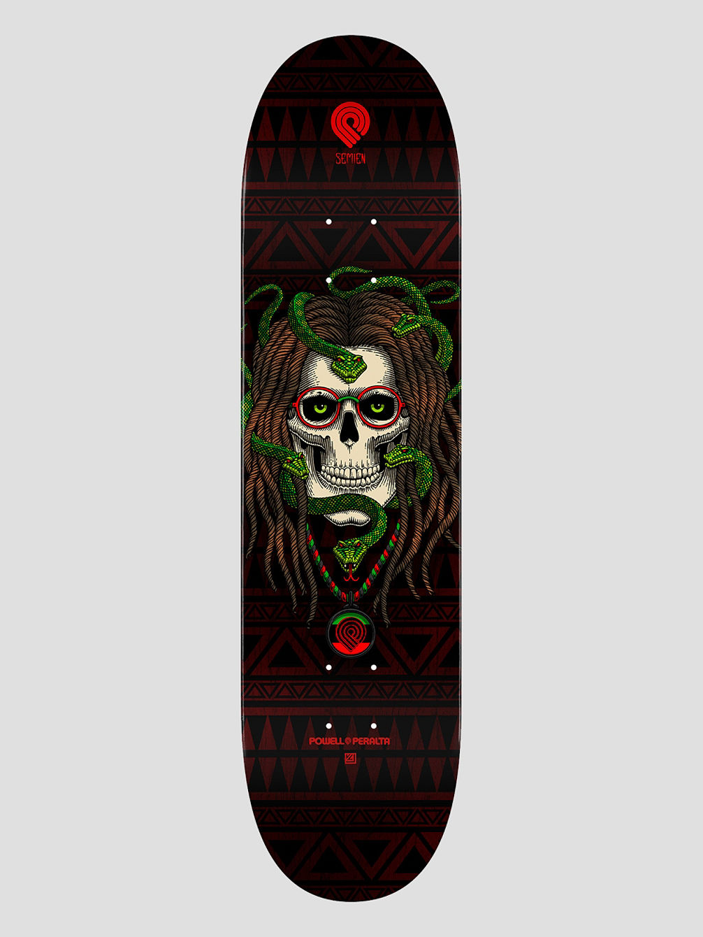 Spencer Semien Skull Popsicle 8&amp;#034; Skateboard Deck