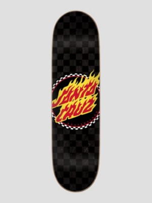Santa Cruz Flame Dot Check 8.5&quot; Skateboardov&aacute; deska