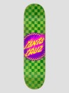Santa Cruz Flame Dot Check 8″ Skateboard Deck