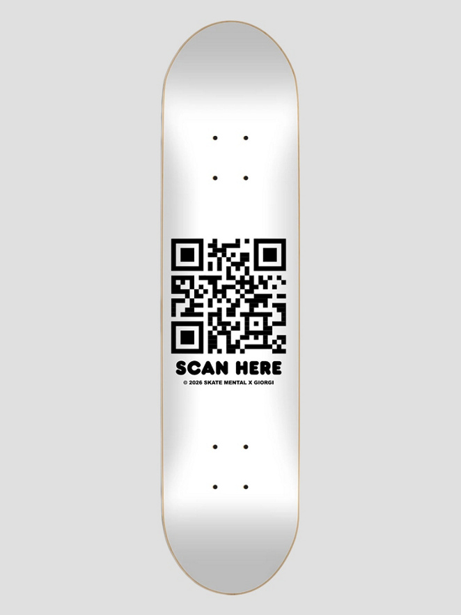 Skate Mental Giorgi Qr 8.25″ Skateboard Deck