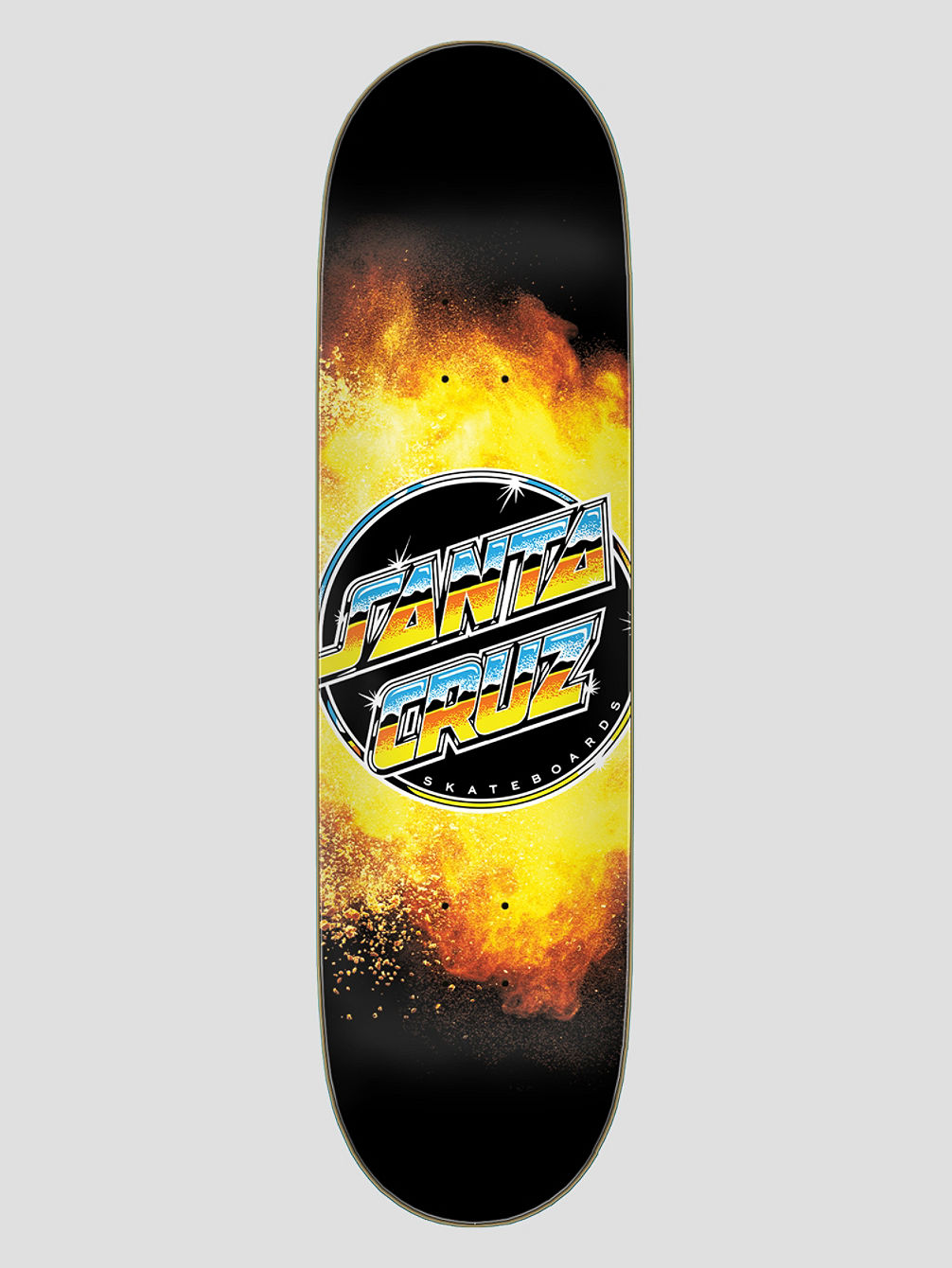 Chrome Dot Flame Everslick 8.5&amp;#034; Skateboard Deck