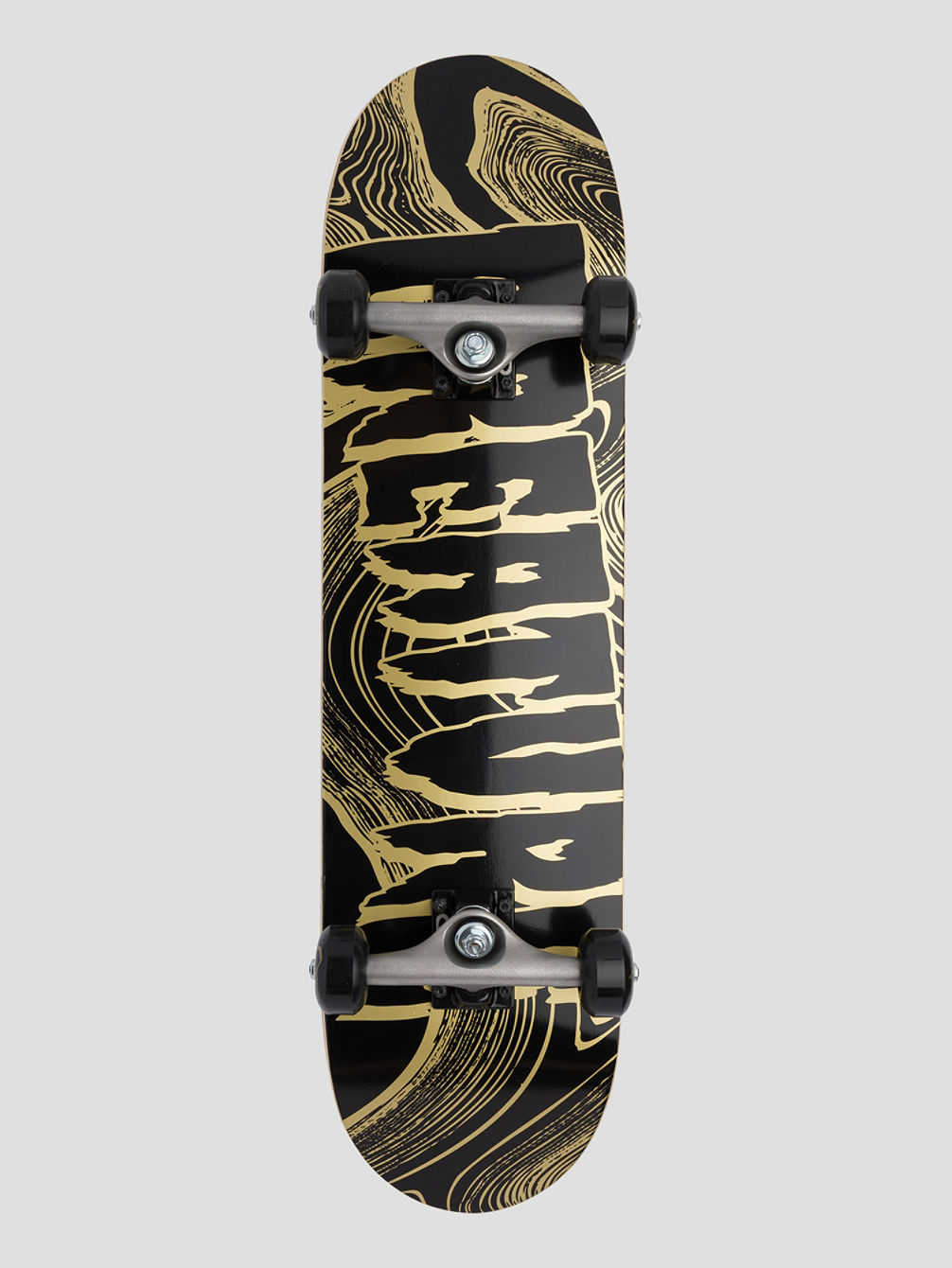 Metallic Swirl Logo Mini 7.75&amp;#034; Skateboard