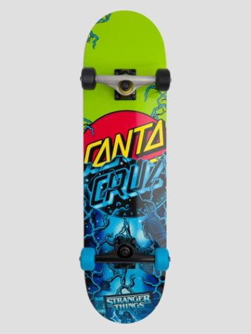 Santa Cruz Stranger Things Classic Dot Large 8.25&quot; Skateboard Completo