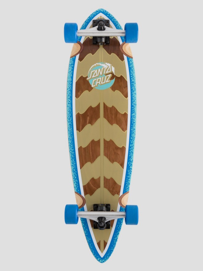 Santa Cruz Stipple Wave Dot Pintail 9.2″ Complete
