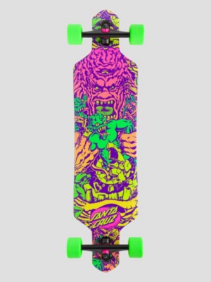 Santa Cruz Roskopp Five Drop Thru 9&quot; Longboard Completo