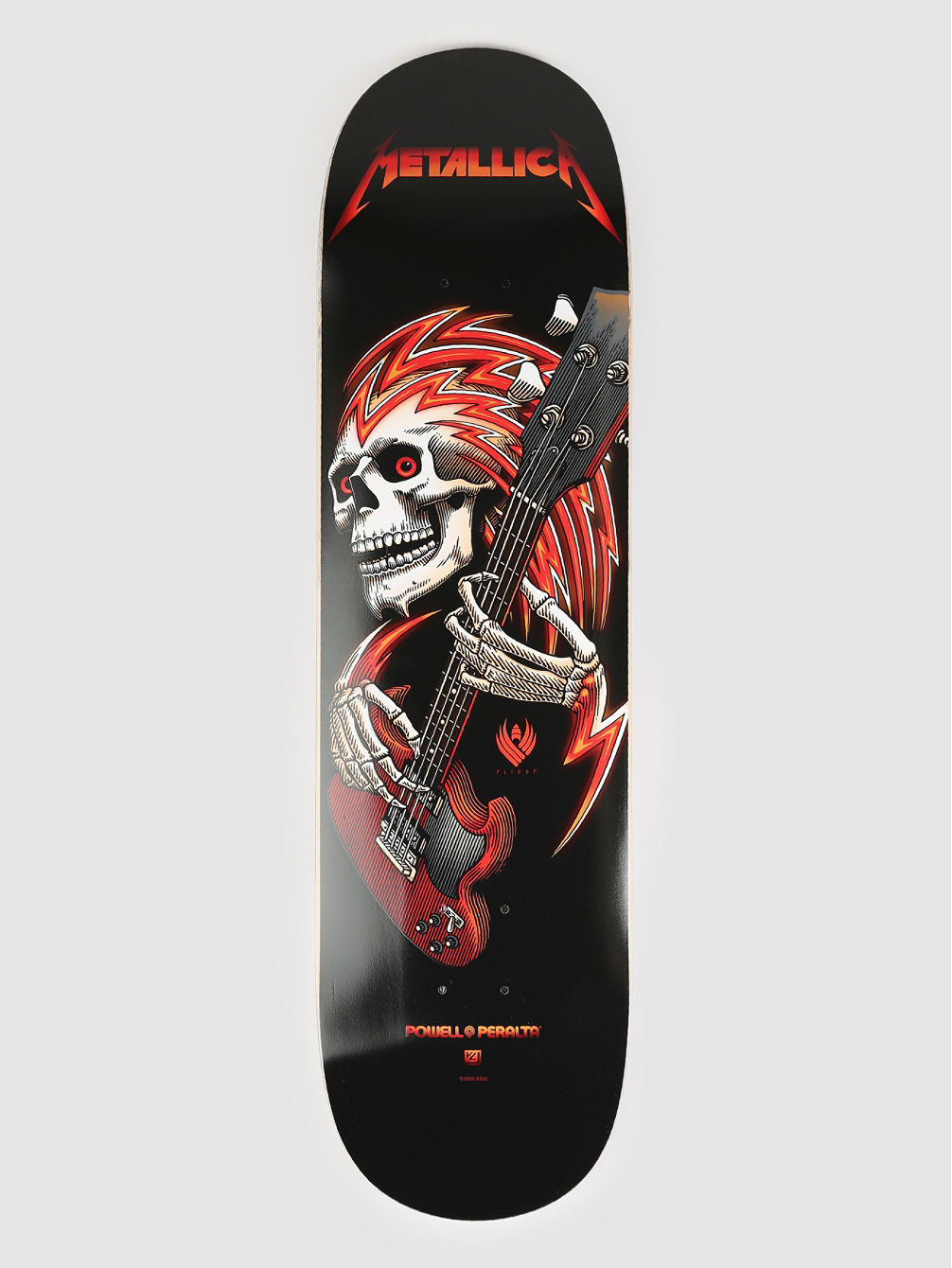 Flight Shape 243 Metallica Collab 8.25&amp;#034; Skateboard Deck
