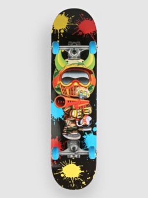 Paintballer 7.75&amp;#034; Skateboard Completo