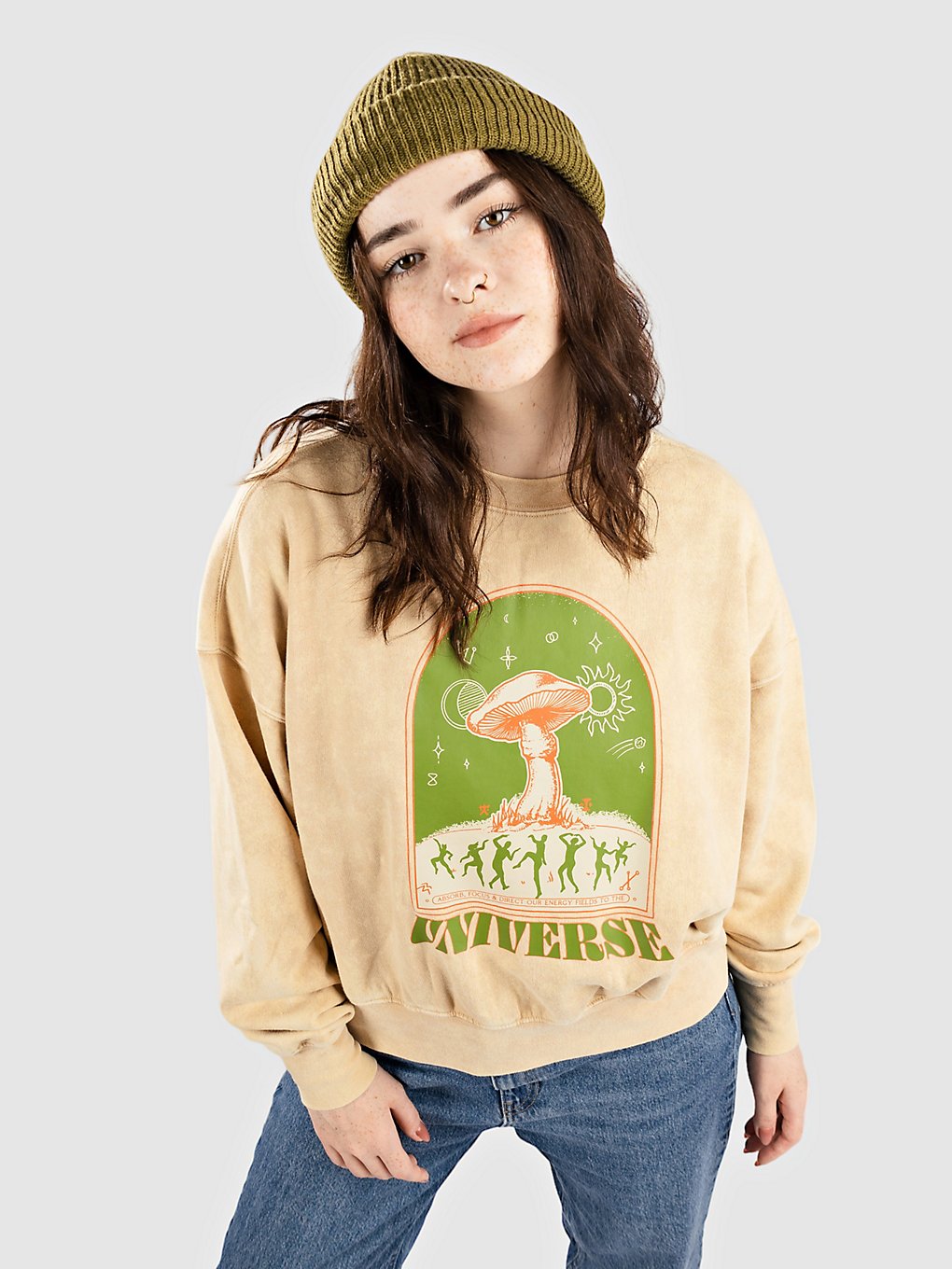 Dravus Carsen Universe Crew Sweater natural kaufen