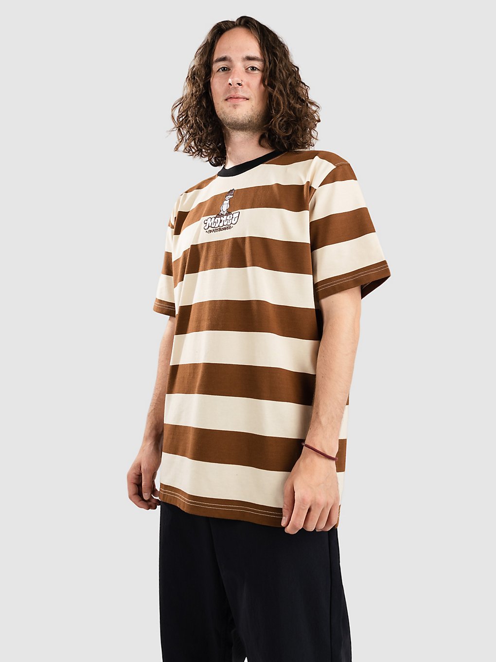 Monet Skateboards Grom T-Shirt brown kaufen