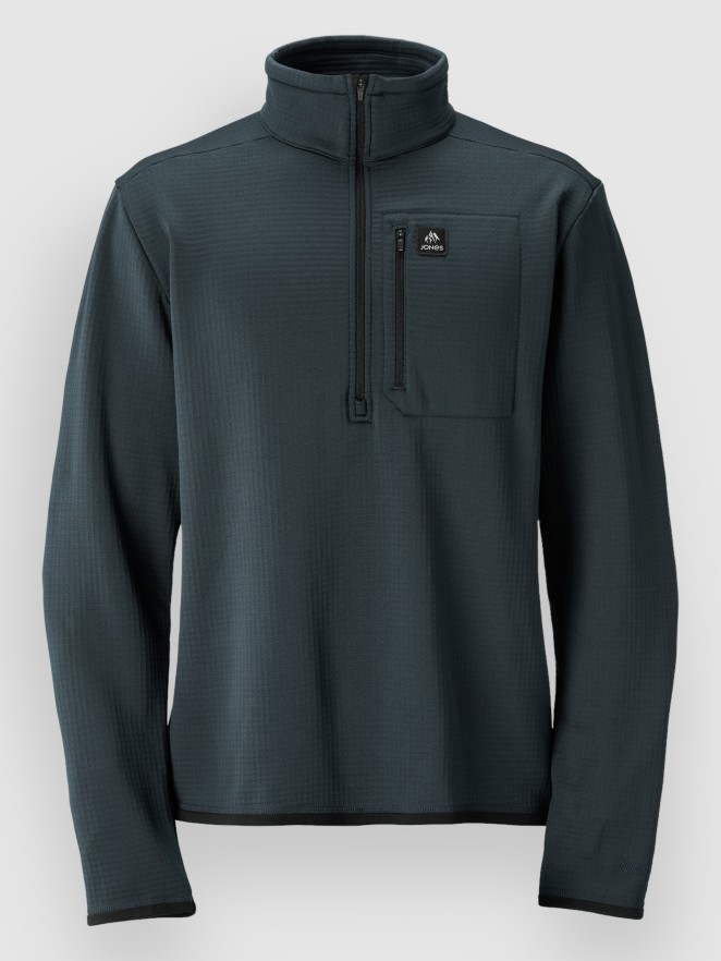 Jones Snowboards Flagship Rec Grid Fleece Pullover