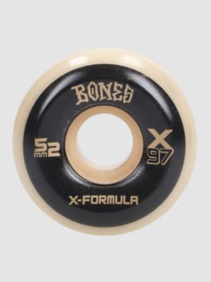 Photos - Other for outdoor activities Bones Wheels  Wheels X Formula 97A V5 52mm Sidecut Wheels white 
