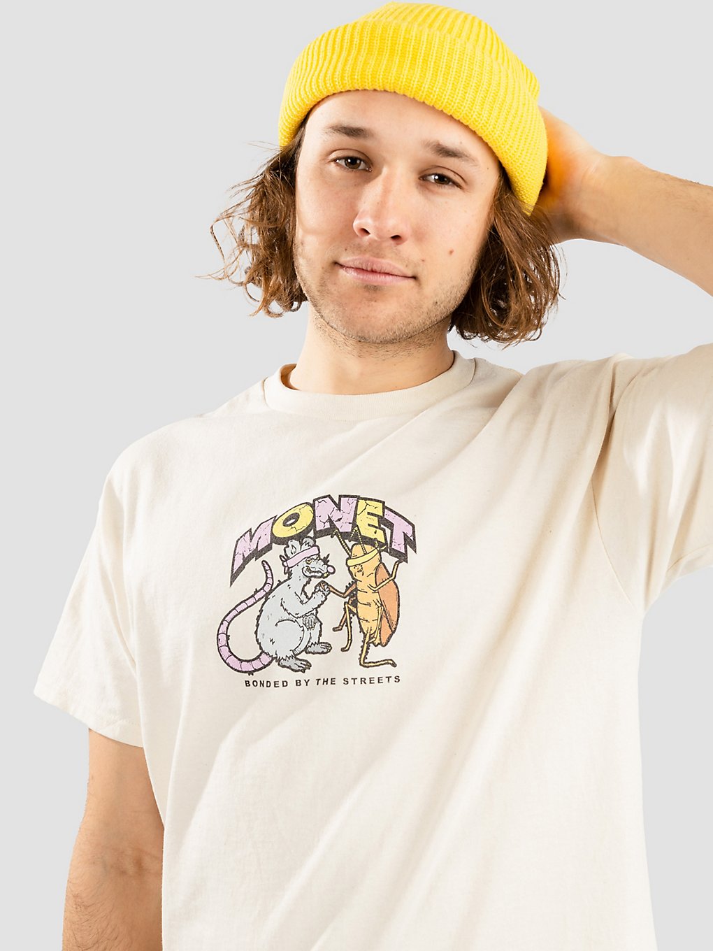 Monet Skateboards Bonded T-Shirt natural kaufen