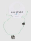 Pura Vida Crystal Mountain Coin Bracelet