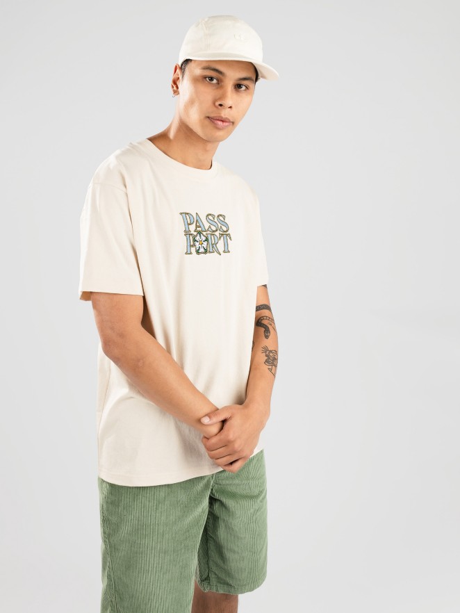 Pass Port Rosa Embroidery T-Shirt