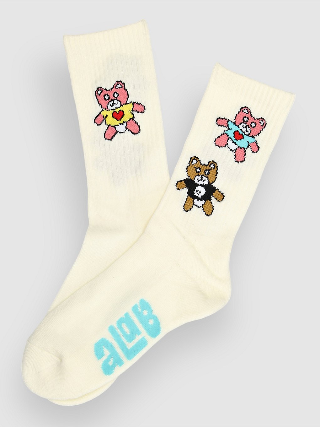 A.Lab Scare Bears Crew Socken off white kaufen