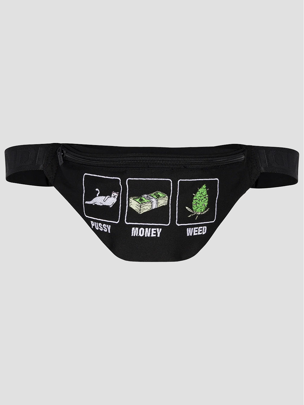 Pussy, Money, Weed Fanny Pack Bag