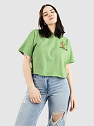 Wild Winds Dill Pickle Cropped Camiseta