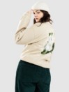 Dravus Botany Beige Crewneck Sweater