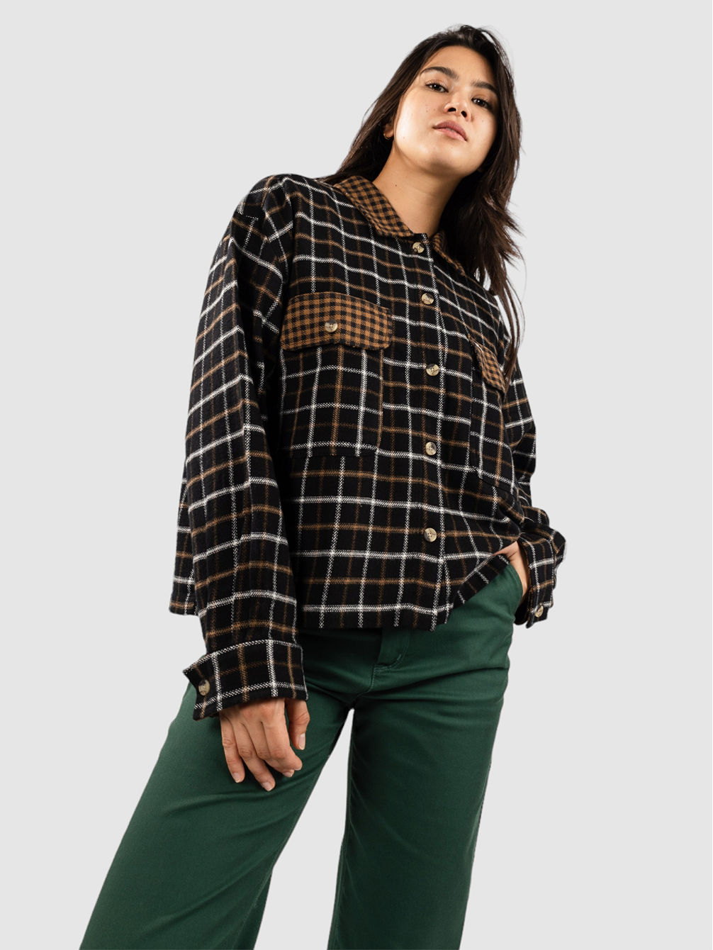 Bowery W L/S Flannel Shirt