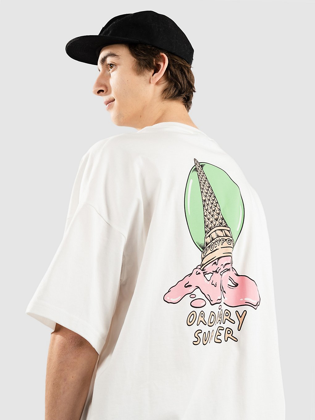 Polypop No Ordinary Summer Boxy Fit T-Shirt ecru kaufen