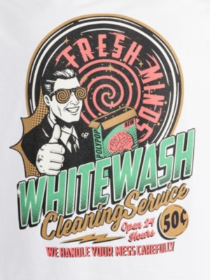 Whitewash Regular Fit T-skjorte