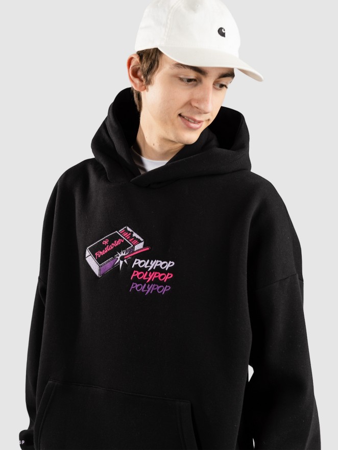 Polypop Firestarter Relaxed Fit Hættetrøje