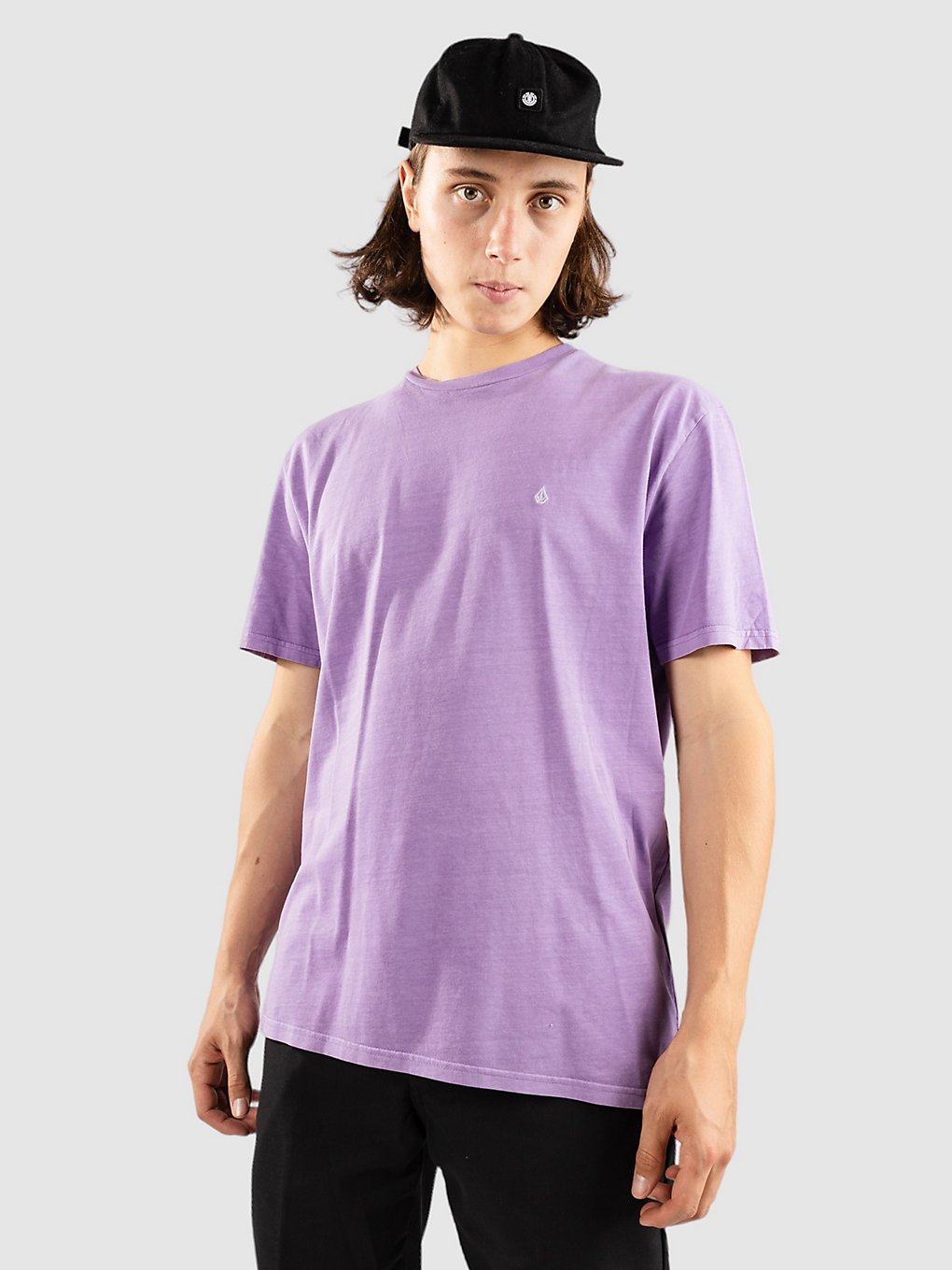 Volcom Solid Stone Emb T-Shirt paisley purple kaufen