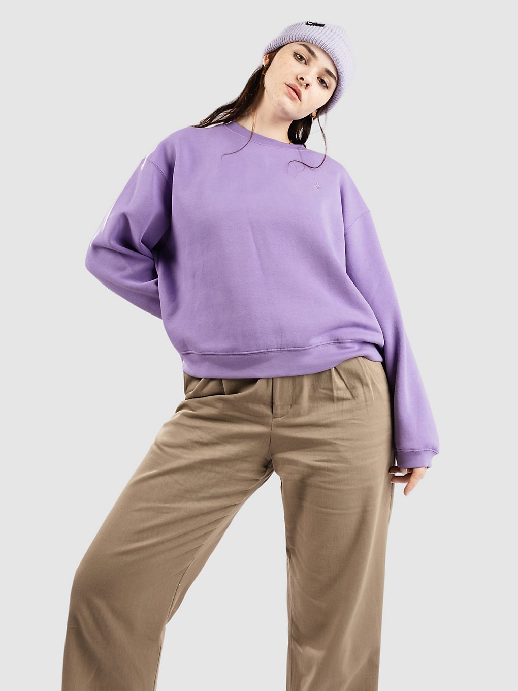 Volcom Stone Heart Ii Crew Sweater paisley purple kaufen