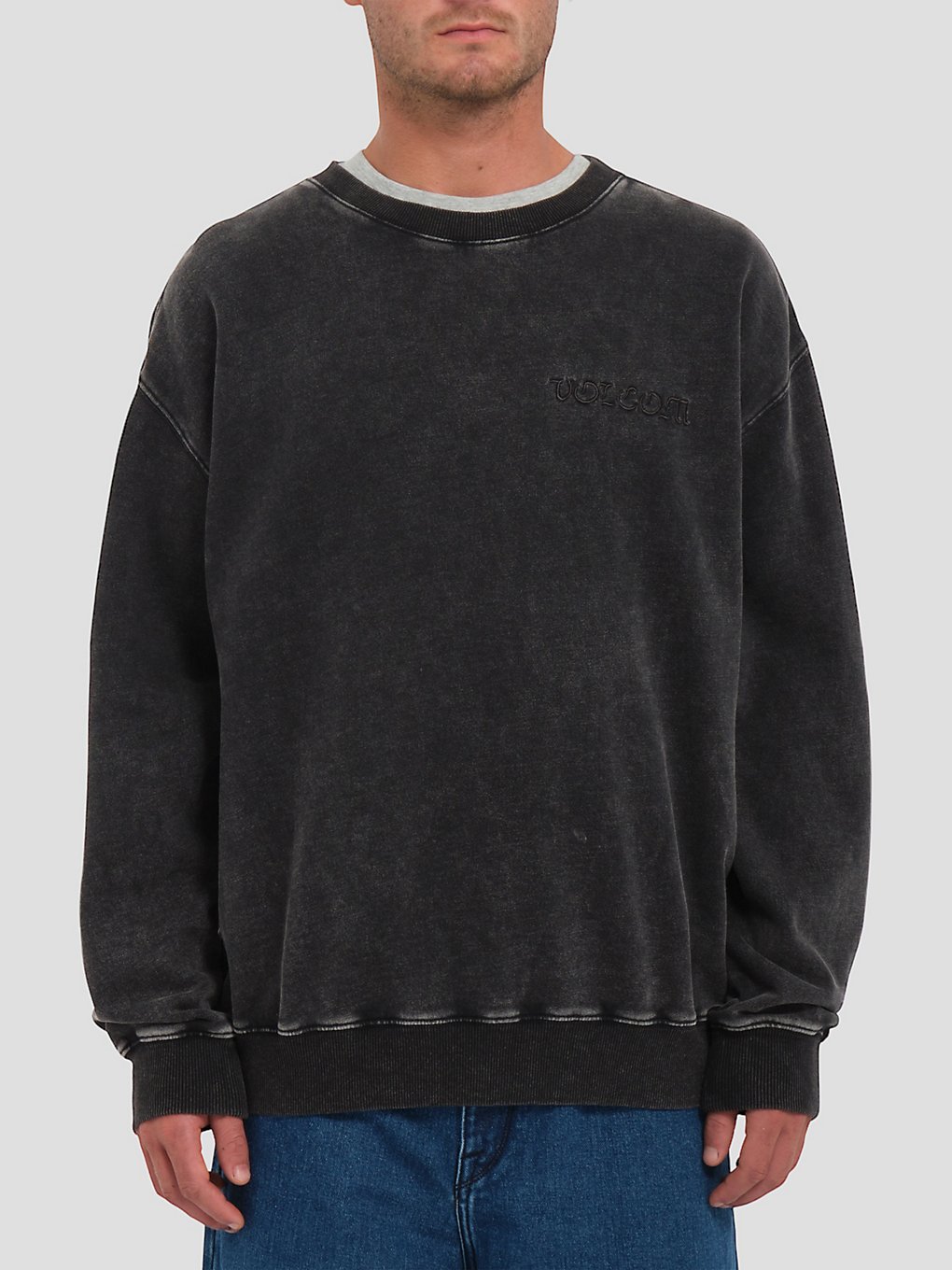 Volcom Acid Wall Crew Sweater black kaufen