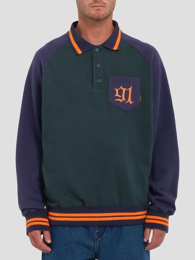 Volcom Fa Nando Von Arb Crew Half-Zip Svetr