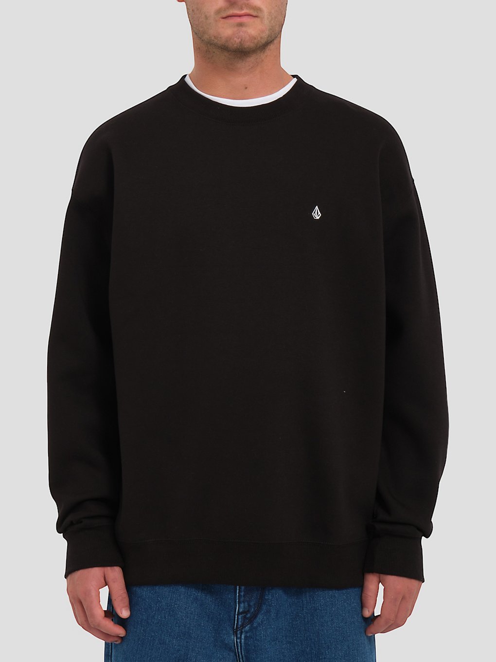 Volcom Single Stone Crew Sweater black kaufen