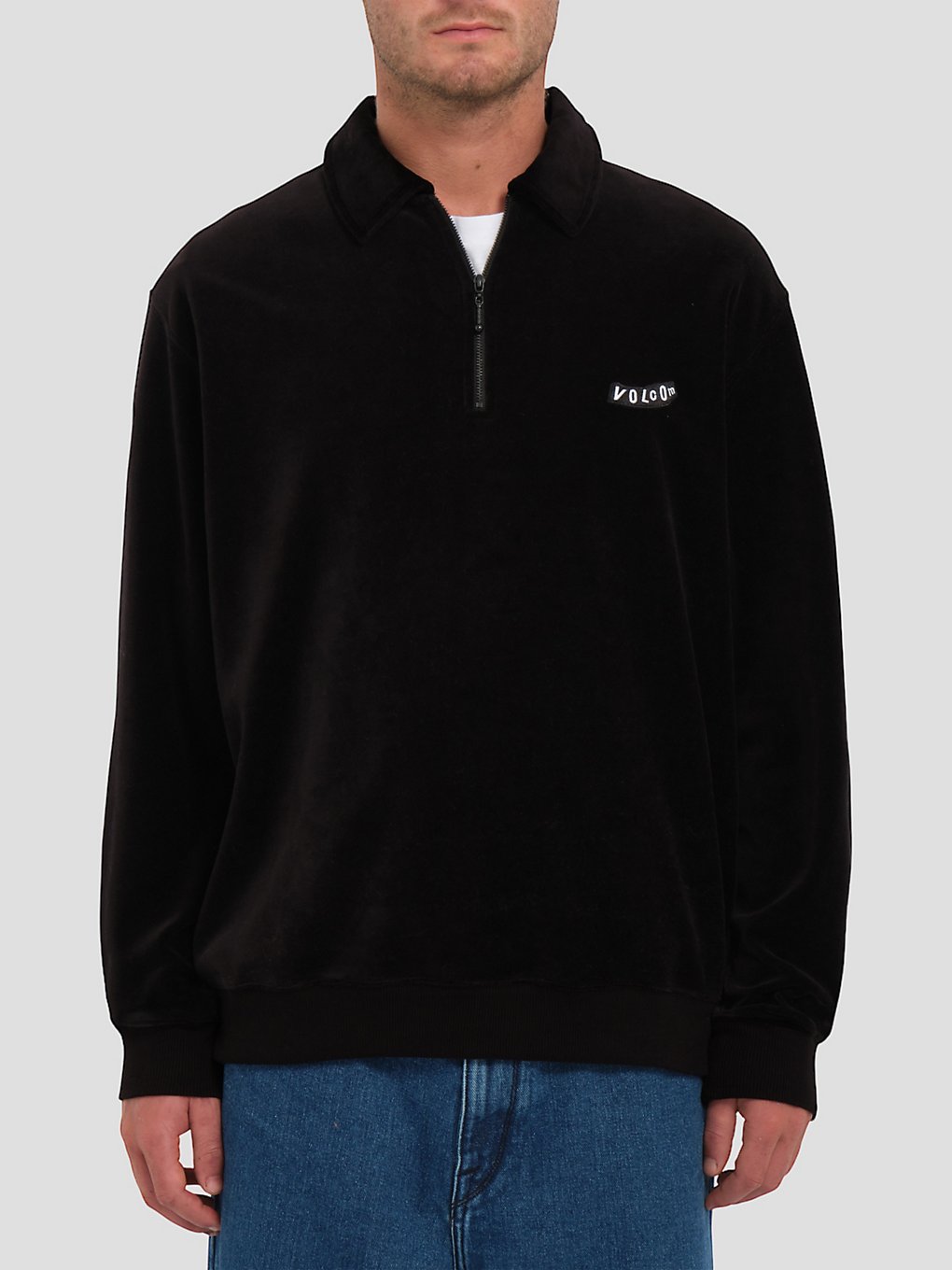 Volcom Nevermine Crew Sweater black kaufen