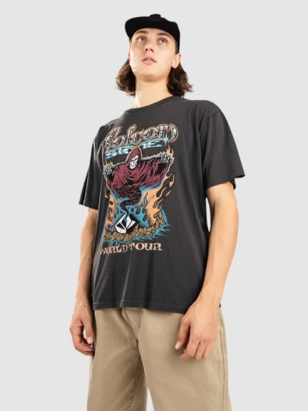 T-shirt Homme Volcom - Bleu, Coton, Taille S (état Neuf, Porté ?)