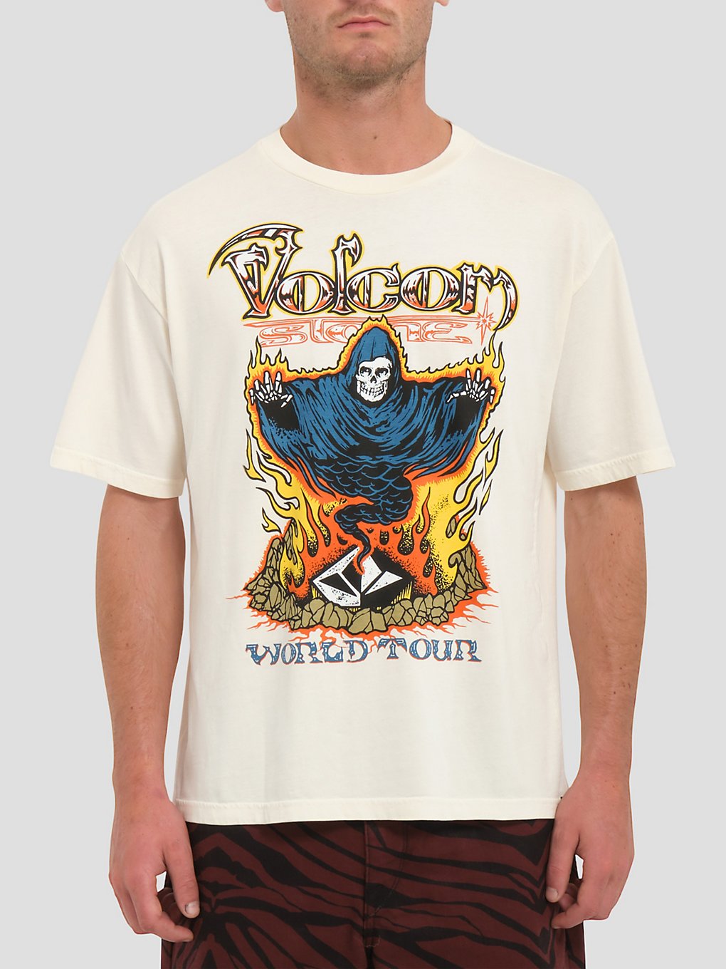 Volcom Stone Ghost T-Shirt off white kaufen