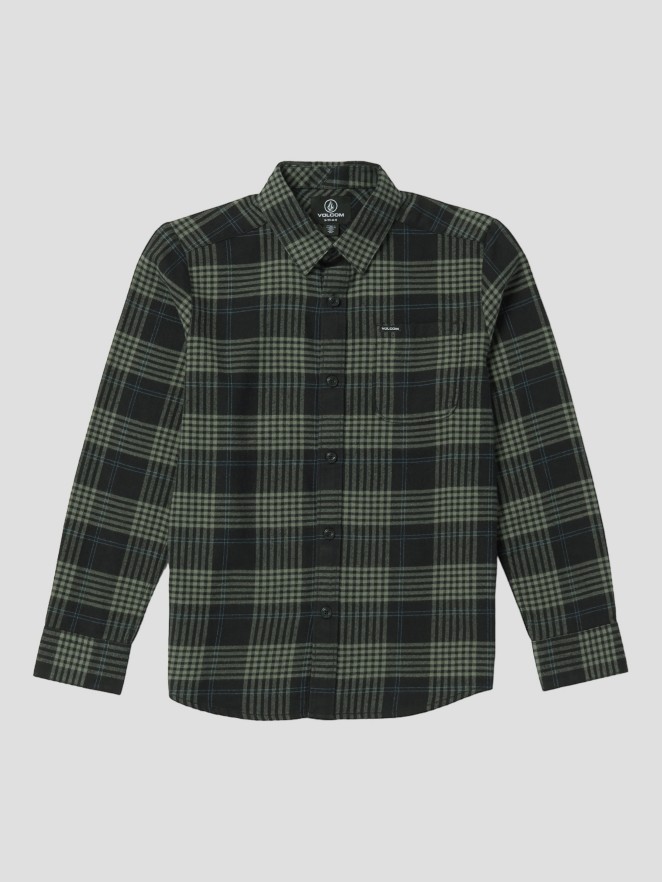 Volcom Caden Plaid Kids Skjorte