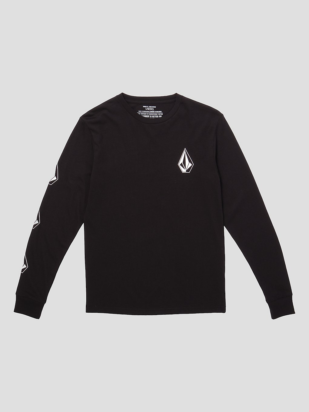 Volcom Iconic Stone Longsleeve T-Shirt black kaufen