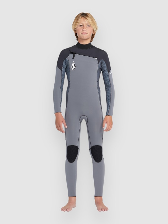 Volcom 3/2mm Chest Zip L/S Full Kids Wetsuit