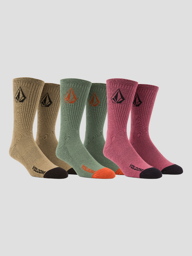 Volcom Full Stone 3Pk Skarpety