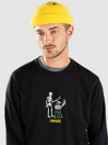 Converse Grilling Skeleton Graphic Crew Svetr