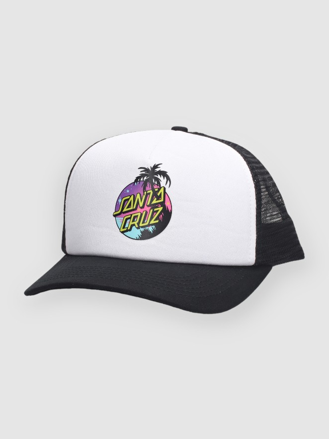 Santa Cruz Palm Dot Meshback Cap