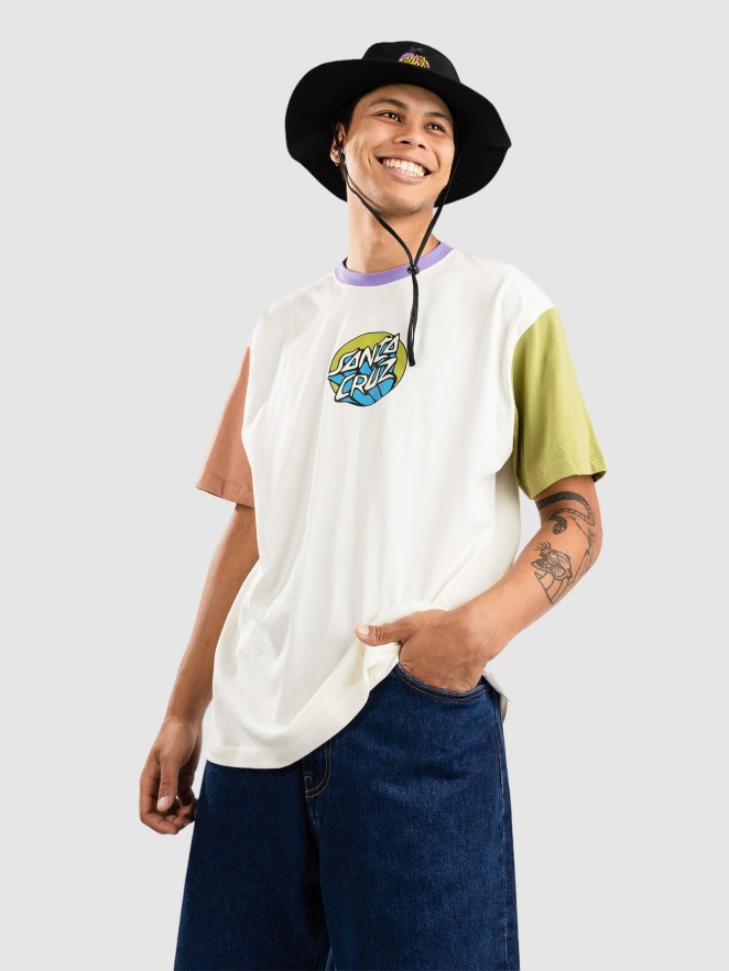 Santa Cruz Crinkle Delta Dot Front T-Shirt