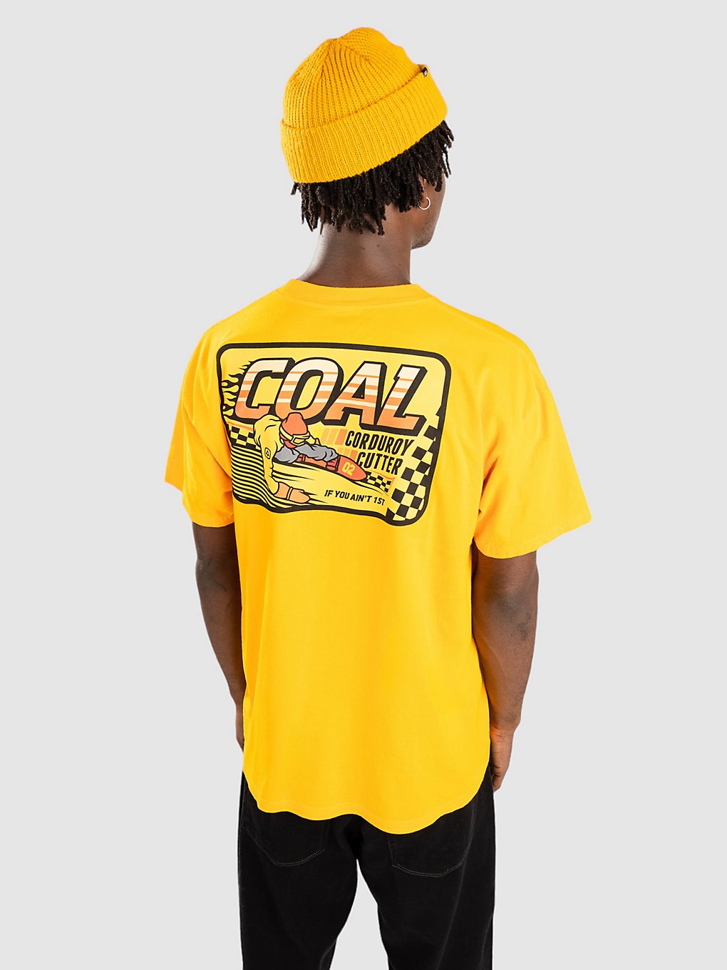Coal Corduroy Cutter T-Shirt mustard kaufen