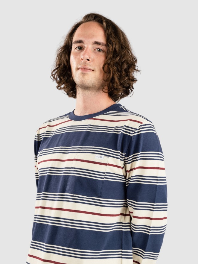 Coal Ripple Long Sleeve T-Shirt