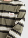 Coal Uniform Stripe Camisa Manga Comprida
