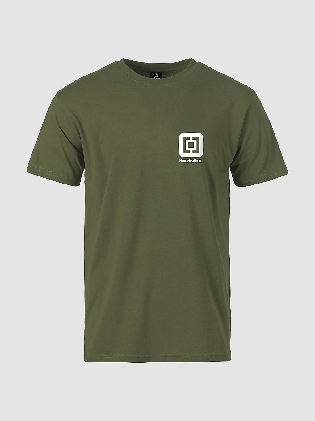 Horsefeathers Mini Logo T-Shirt loden green kaufen