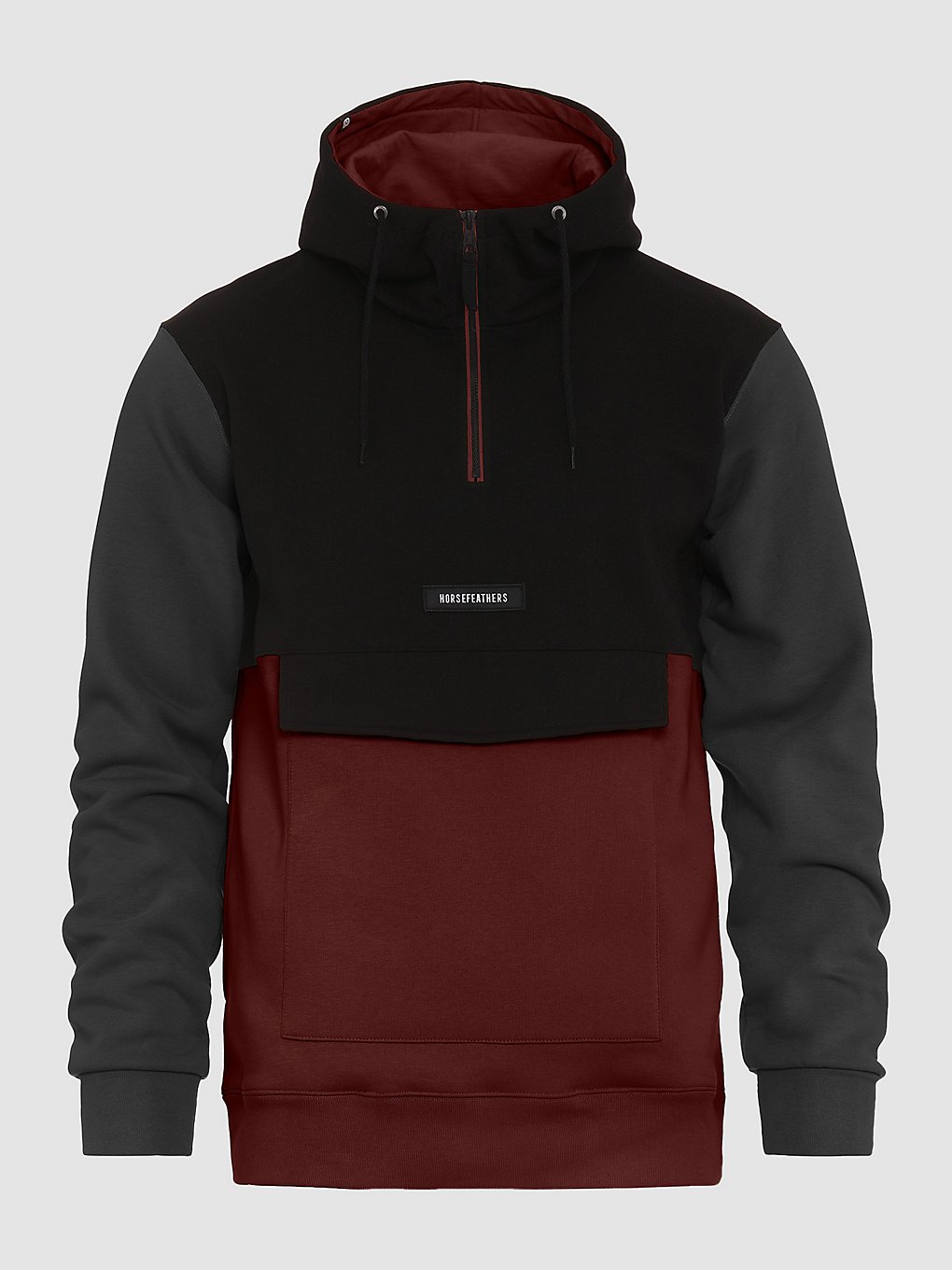 Horsefeathers Milo Hoodie red pear kaufen